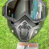 Premium Detachable Face Mask & Goggles – Motorcycle, ATV & Tactical Protection