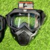 Premium Detachable Face Mask & Goggles – Motorcycle, ATV & Tactical Protection